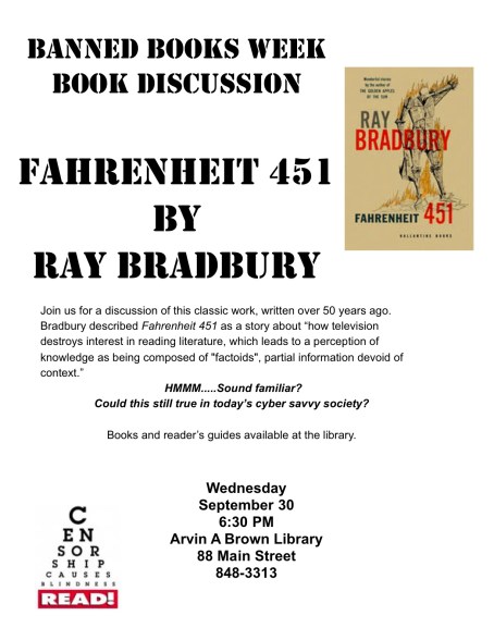 Fahrenheit 451 poster