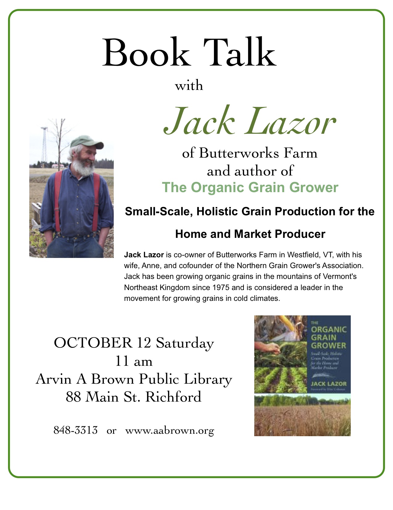 Book Talk with jack Lazor
